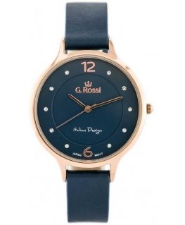 Women's watch G. ROSSI - 10411A-6F3 NA PASKU (zg714g) + BOX