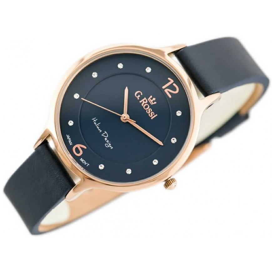 Women's watch G. ROSSI - 10411A-6F3 NA PASKU (zg714g) + BOX – 3