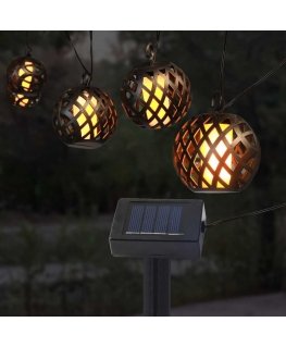 Solar garden garland 4.4 m PATIO lantern