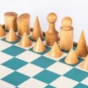 Manopoulos Bauhaus Style Chess Set 40x40cm With Pieces Manopoulos Bauhaus Style Chess Set 40x40cm With Pieces