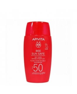 Apivita BEE SUN SAFE NÄKYMÄTÖN KASVOVOIDE DRY TOUCH SPF 50 Rasvaton aurinkovoide 50 ml