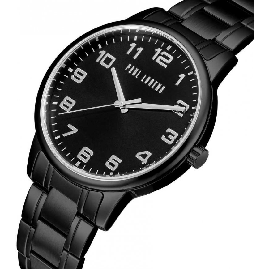 Miesten rannekello PAUL LORENS - PL20018B-1A5 (zg388e) + LAATIKKO – 2