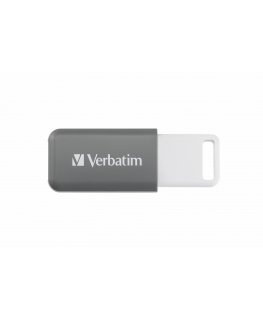 Verbatim V DataBar USB atmintukas 128 GB USB A tipo 2.0 Pilka