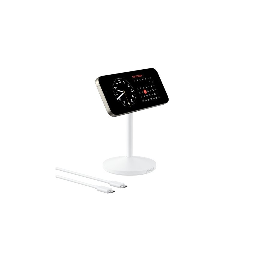 Anker MagGo Headphones, Headset, Smartphone, Smartwatch White USB Wireless charging Fast charging In