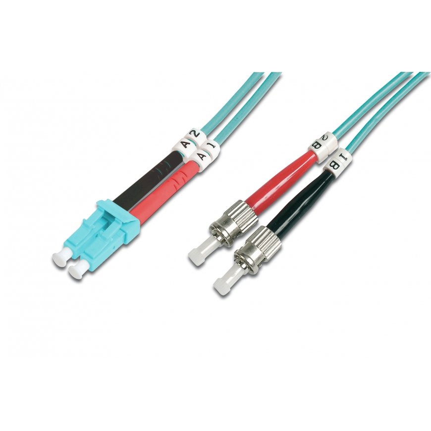 Digitus DK-2531-03/3 „InfiniBand“ arba pluoštinis optinis kabelis 3 m LC ST I-VH Vandens spalva