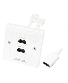LogiLink AH0015 HDMI kabelis HDMI Type A (Standard) Balts