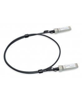 LANCOM SFP-DAC25-1m InfiniBand ja kiudoptilised kaablid Must, Teras