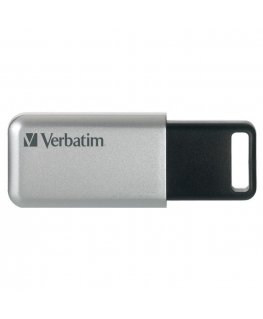 Verbatim Secure Pro USB флеш накопитель 16 GB USB тип-A 3.2 Gen 1 (3.1 Gen 1) Серебристый