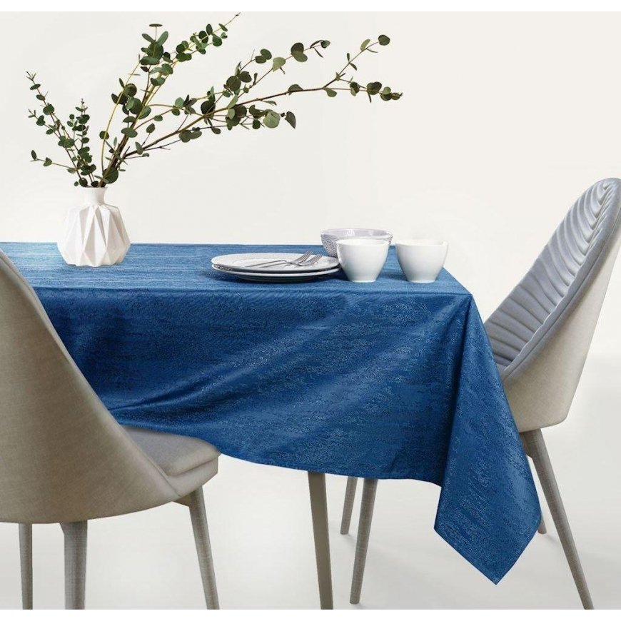 AmeliaHome Tablecloth Vesta indigo 110x160