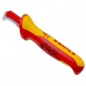 Knipex 98 55 SB universalus peilis Raudona, Geltona Fiksuotų ašmenų peilis Knipex 98 55 SB universalus peilis Raudona, Geltona Fiksuotų ašmenų peilis