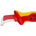 Knipex 98 55 SB universalus peilis Raudona, Geltona Fiksuotų ašmenų peilis Knipex 98 55 SB universalus peilis Raudona, Geltona Fiksuotų ašmenų peilis
