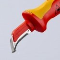 Knipex 98 55 SB celtniecības nazis Sarkans, Dzeltens Nazis ar fiksētu asmeni Knipex 98 55 SB celtniecības nazis Sarkans, Dzeltens Nazis ar fiksētu asmeni