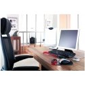 Kensington Duo Gel Mouse Pad with Integrated Wrist Support - Red/Black Kensington Duo Gel Mouse Pad with Integrated Wrist Support - Red/Black
