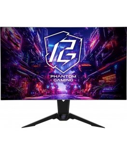 Asrock PGO32UFS kompiuterio monitorius 80 cm (31.5") 3840 x 2160 pikseliai 4K Ultra HD OLED Juoda