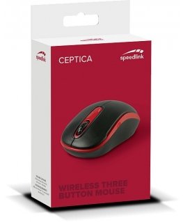 SPEEDLINK Ceptica mouse Office Ambidextrous RF Wireless Optical 1600 DPI