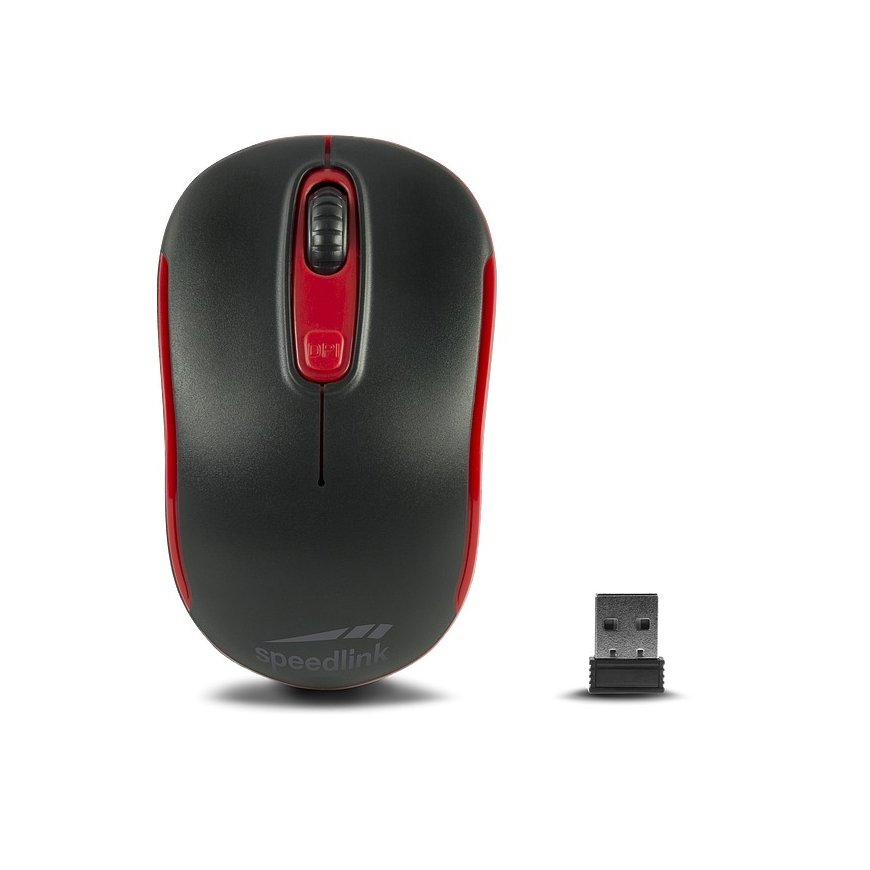 SPEEDLINK Ceptica компьютерная мышь Офисная Для обеих рук Беспроводной RF Оптический 1600 DPI – 2