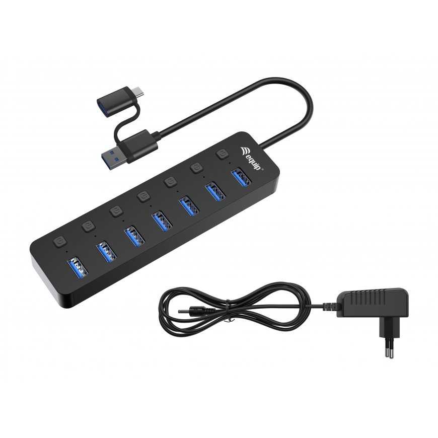 Equip 128965 jaotur USB 3.2 Gen 1 (3.1 Gen 1) Type-A 5000 Mbit/s Must – 2