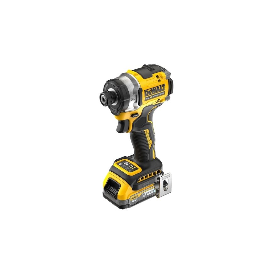 DeWALT DCF860E2T-QW шуруповёрт 3800 RPM Черный, Желтый – 3