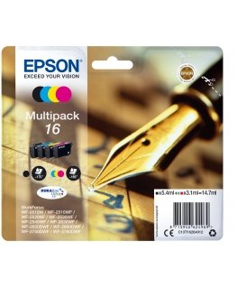 Epson Pen and crossword C13T16264012 струйный картридж 1 шт Подлинный Стандартная Черный, Голубой, Пурпурный, Желтый