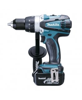 Makita DDF458RTJ дрель 2,3 kg Черный, Синий