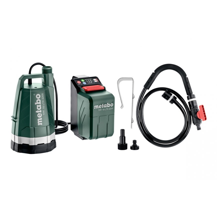 Metabo TPF 18 LTX 2200 2,2 baari 2200 l/h
