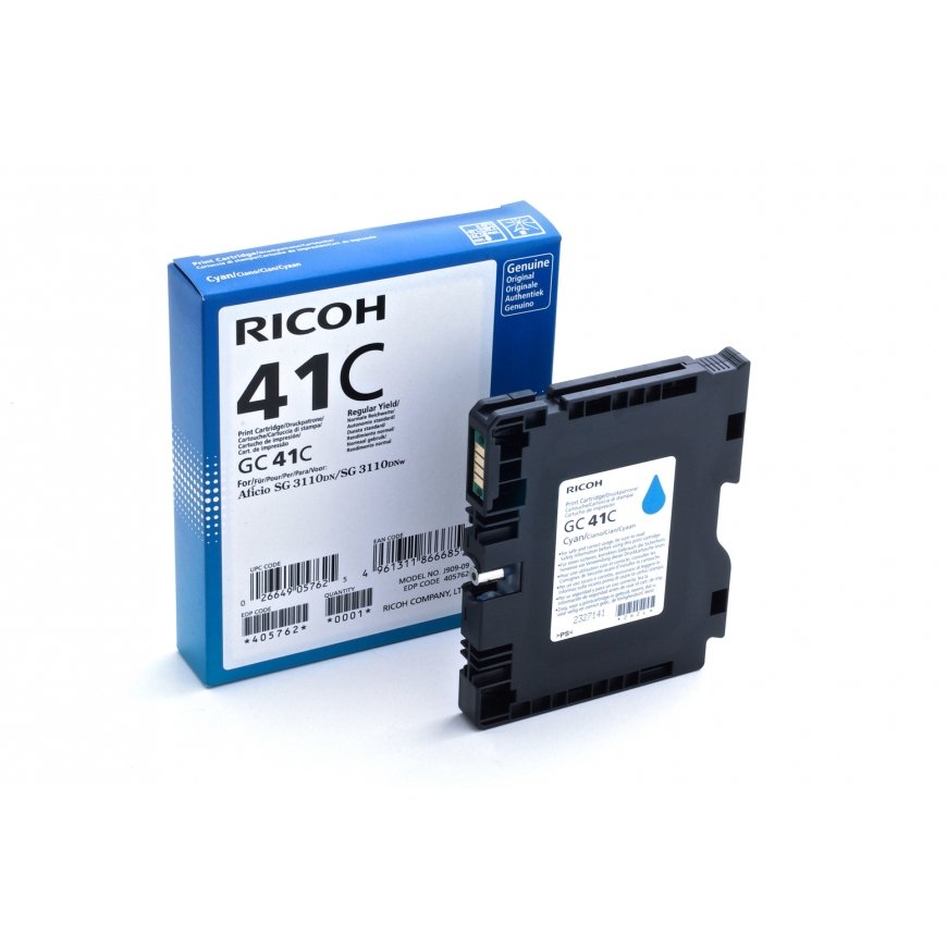 Ricoh 405762 rašalo kasetė 1 vnt Originalus Standartinė išeiga Žydras – 2