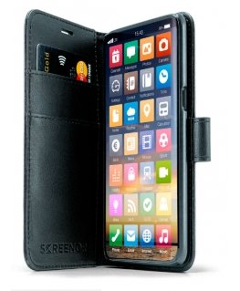 Screenor Smart mobilo telefonu apvalks 16,3 cm (6.4") Maciņš Melns