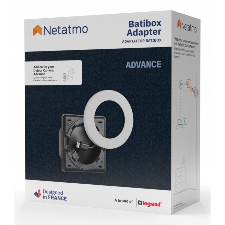 Netatmo NPC-BAT-W drošības kameras piederums Adaptera gredzens
