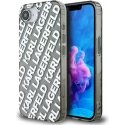 Case Karl Lagerfeld IML Repeat Logo for iPhone 16e silver Case Karl Lagerfeld IML Repeat Logo for iPhone 16e silver