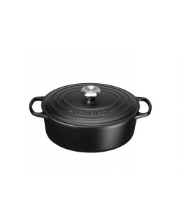 Le Creuset 21178290000430 кастрюля 4,7 L Oвальный Черный