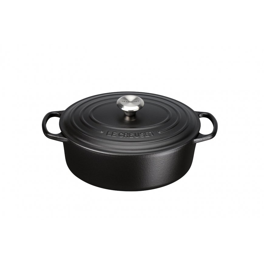 Le Creuset 21178290000430 kastrul 4,7 l Ovaalne Must