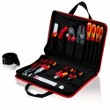 Knipex 00 21 11 tool storage case Black, Red Polyester
