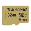 Transcend TS32GUSD500S zibatmiņa 32 GB MicroSDHC UHS-I Klases 10 Transcend TS32GUSD500S zibatmiņa 32 GB MicroSDHC UHS-I Klases 10