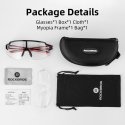 Rockbros Photochromic Cycling Glasses with UV Protection and Cor Rockbros Photochromic Cycling Glasses with UV Protection and Cor