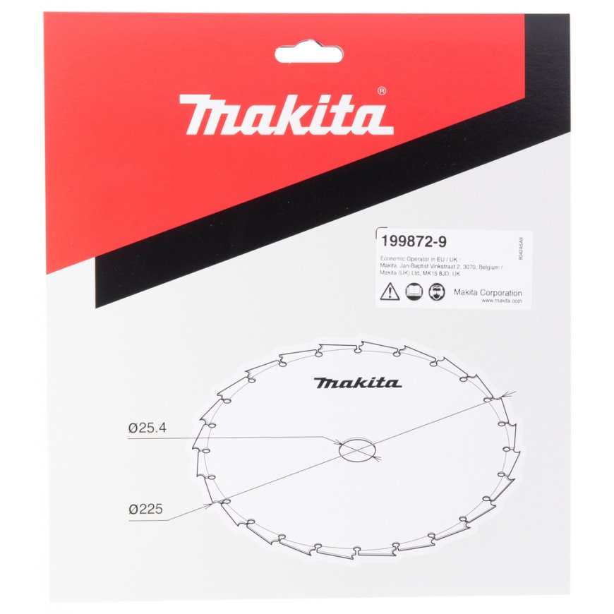 Makita 199872-9 raivaussahan & siimaleikkurin lisätarvike Raivaussahan terä – 2