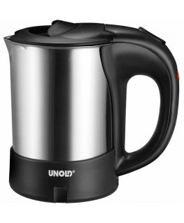Unold 18575 elektrikann 0,5 l 1000 W Must, Roostevaba teras