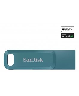 SanDisk Ultra Dual Drive Go USB-muisti 1 TB USB Type-C 3.2 Gen 1 (3.1 Gen 1) Turkoosi