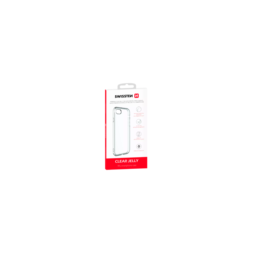Swissten Clear Jelly Case for Apple