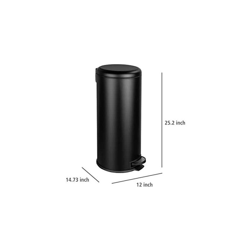 Pedal bin LEMAN with Easy-Close function, 30 L, WENKO – 3