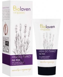 Biolaven night face cream MOISTURIZING AND REGENERATION 50 ml