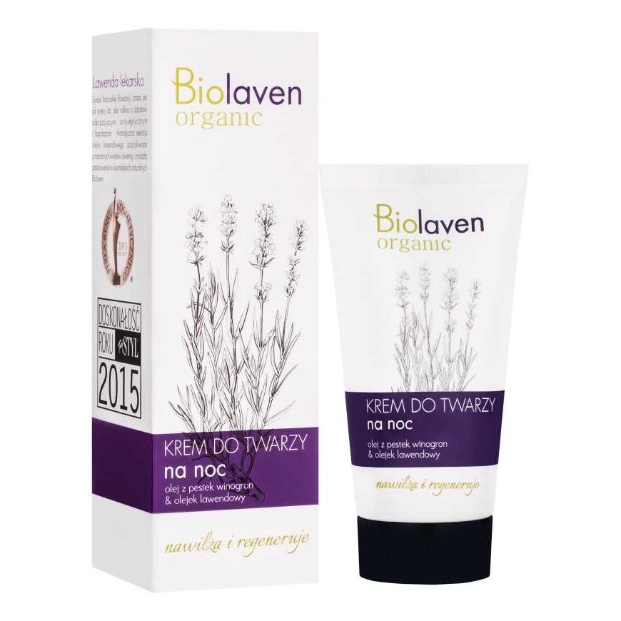 Biolaven night face cream MOISTURIZING AND REGENERATION 50 ml