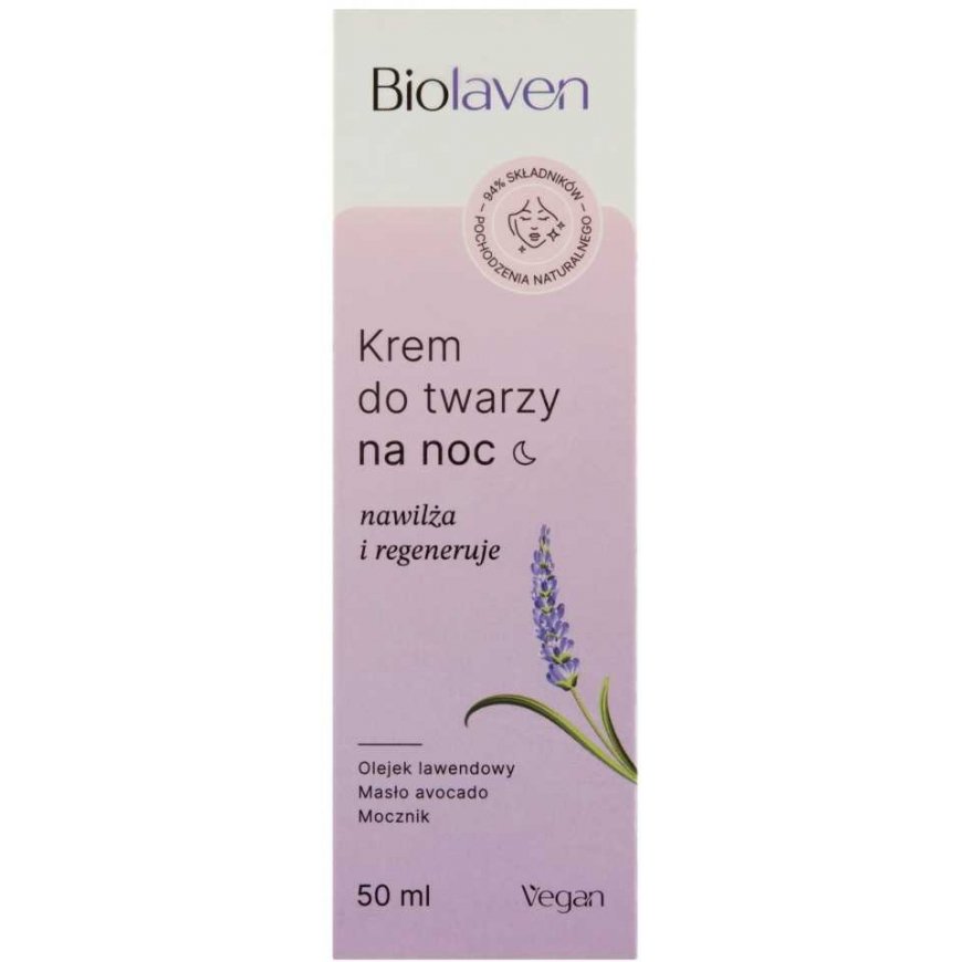 Biolaven night face cream MOISTURIZING AND REGENERATION 50 ml – 2