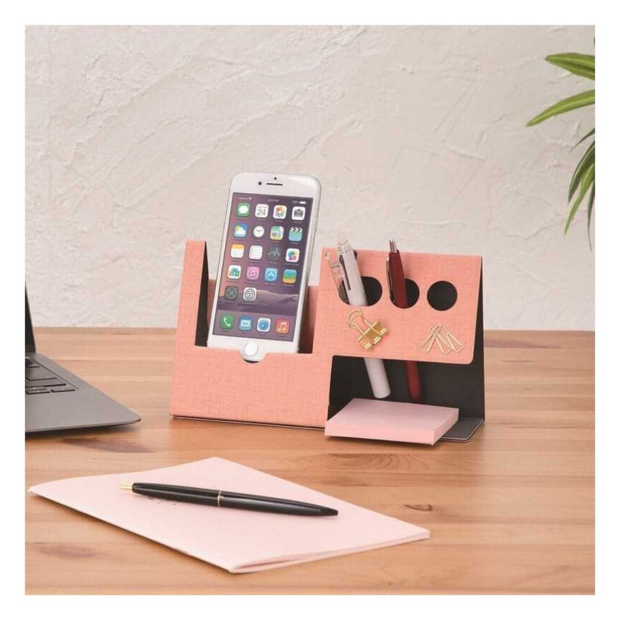 Pencil case-phone holder "ori-pact", pink NOP-D02PI – 2