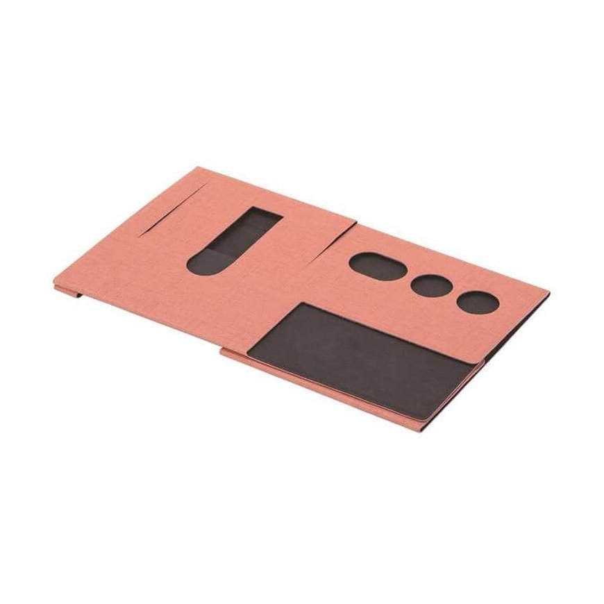 Pencil case-phone holder "ori-pact", pink NOP-D02PI – 3