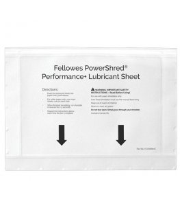 Fellowes 4025601 paper shredder accessory Lubricant sheets 10 pc(s)