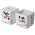 Love To Love LIGHT MY FIRE - MASSAGE CANDLE - MONOI 65G / 2.2OZ. Love To Love LIGHT MY FIRE - MASSAGE CANDLE - MONOI 65G / 2.2OZ.