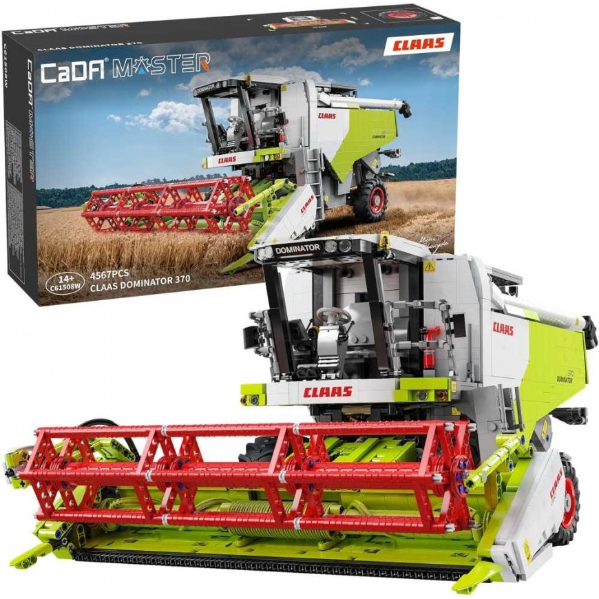 CaDA building blocks Claas Dominator 370 combine harvester scale 1:17 58 cm 4567 elements