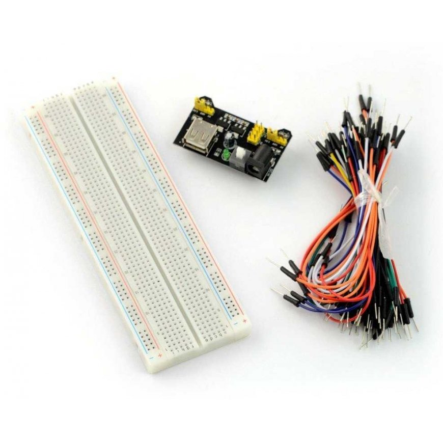 Openplatform Breadboard Kit 830 + Wires + Power Module