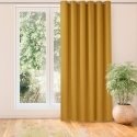Homede Curtains CHENILLE EYELETS S MUSTARD 140x175 Homede Curtains CHENILLE EYELETS S MUSTARD 140x175