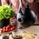 King Hoff STEEL KETTLE 1.5L MATT BLACK KINGHOFF KH-1897 King Hoff STEEL KETTLE 1.5L MATT BLACK KINGHOFF KH-1897